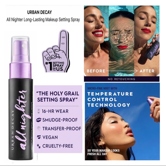 🔥On Sale🆕 UD MAKEUP LOCKDOWN Prime & Set Duo - All Nighter + Primer Potion Set - Picture 7 of 15